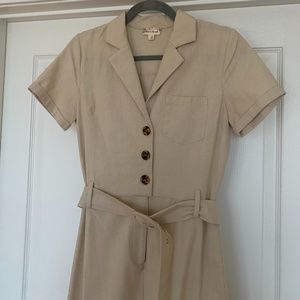 Vintage Cream Jumpsuit